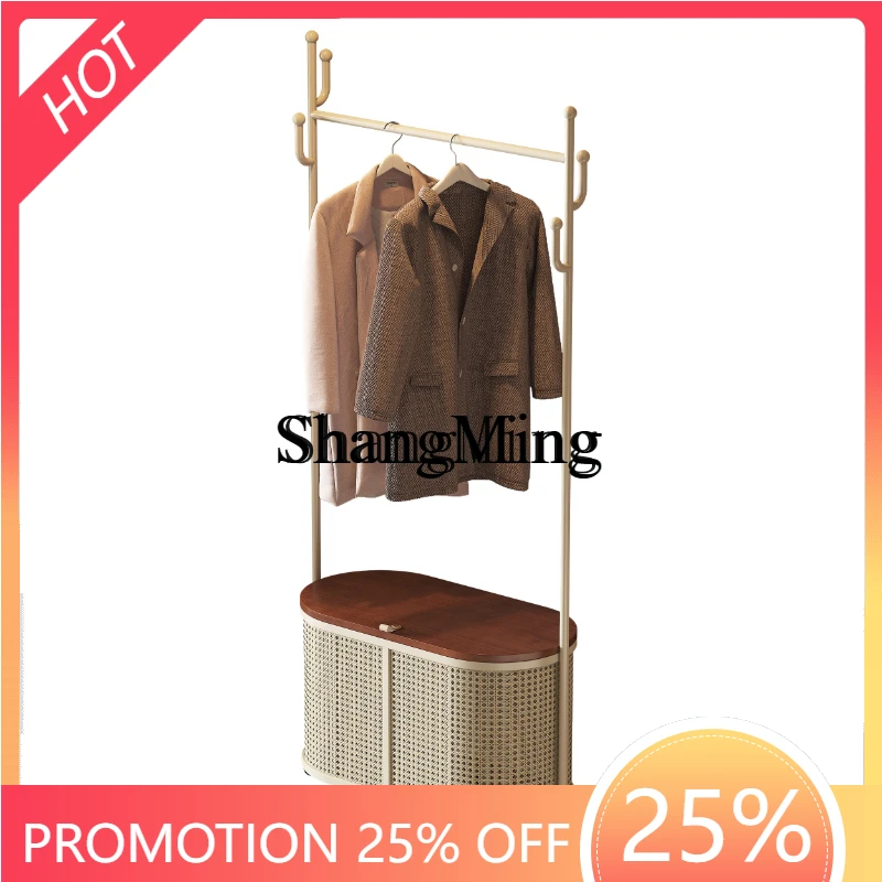 

CL bedroom removable hanger simple light luxury imitation rattan dirty clothes basket storage hanger