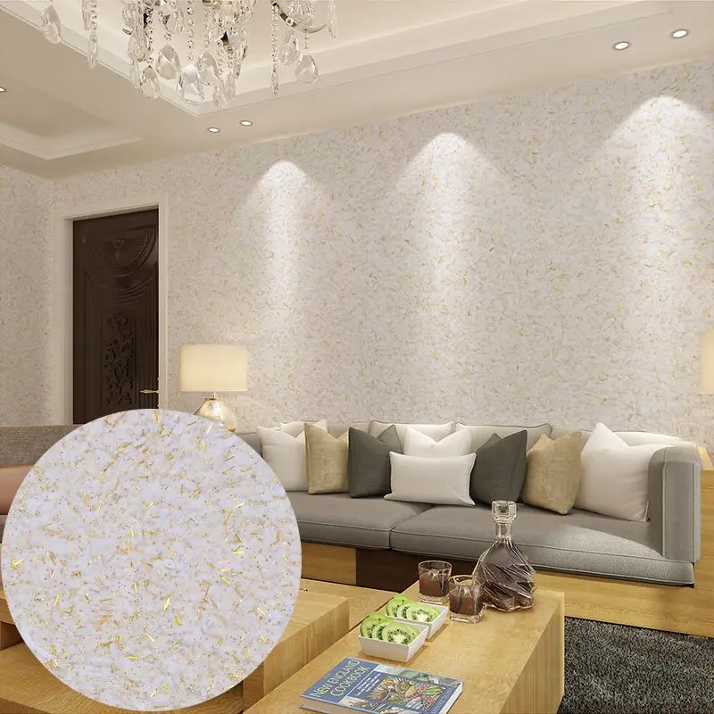 1kg Plant Fiber Wall Coating Mix 1:7 Easy Apply Liquid Wallpaper Wall Renovation Home Wall Decor Material