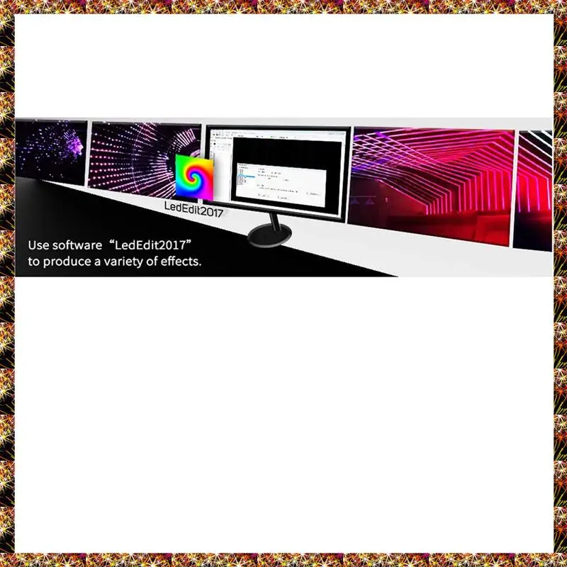 Контроллер SD-карты BTCL K1000C Контроллер RGB WS2801 WS2811 WS2812B LPD6803 Светодиодный контроллер программы 2048 пикселей DC5-24V Легко устанавливается