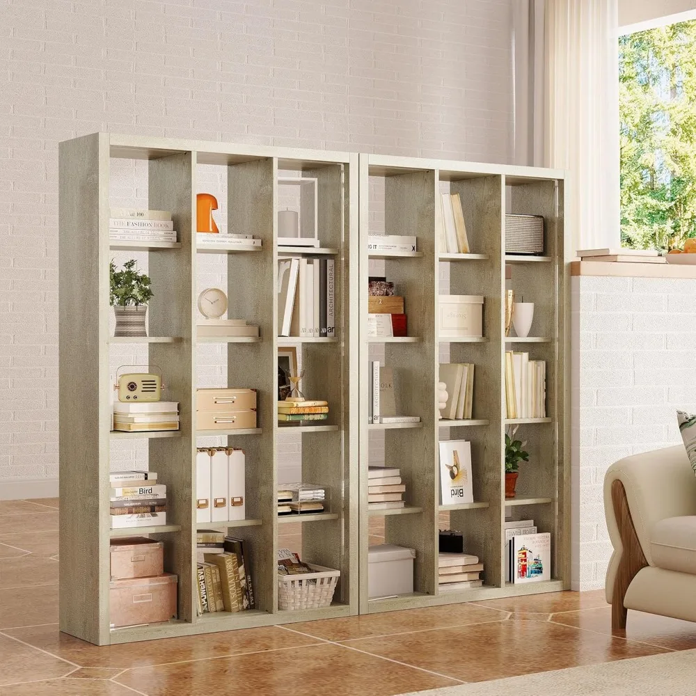 منظم رف تخزين مكون من 15 مكعبًا مع أضواء LED، وأرفف عرض مكونة من 5 طبقات لخزائن الكتب، أو أفقيًا أو إصدارًا #3