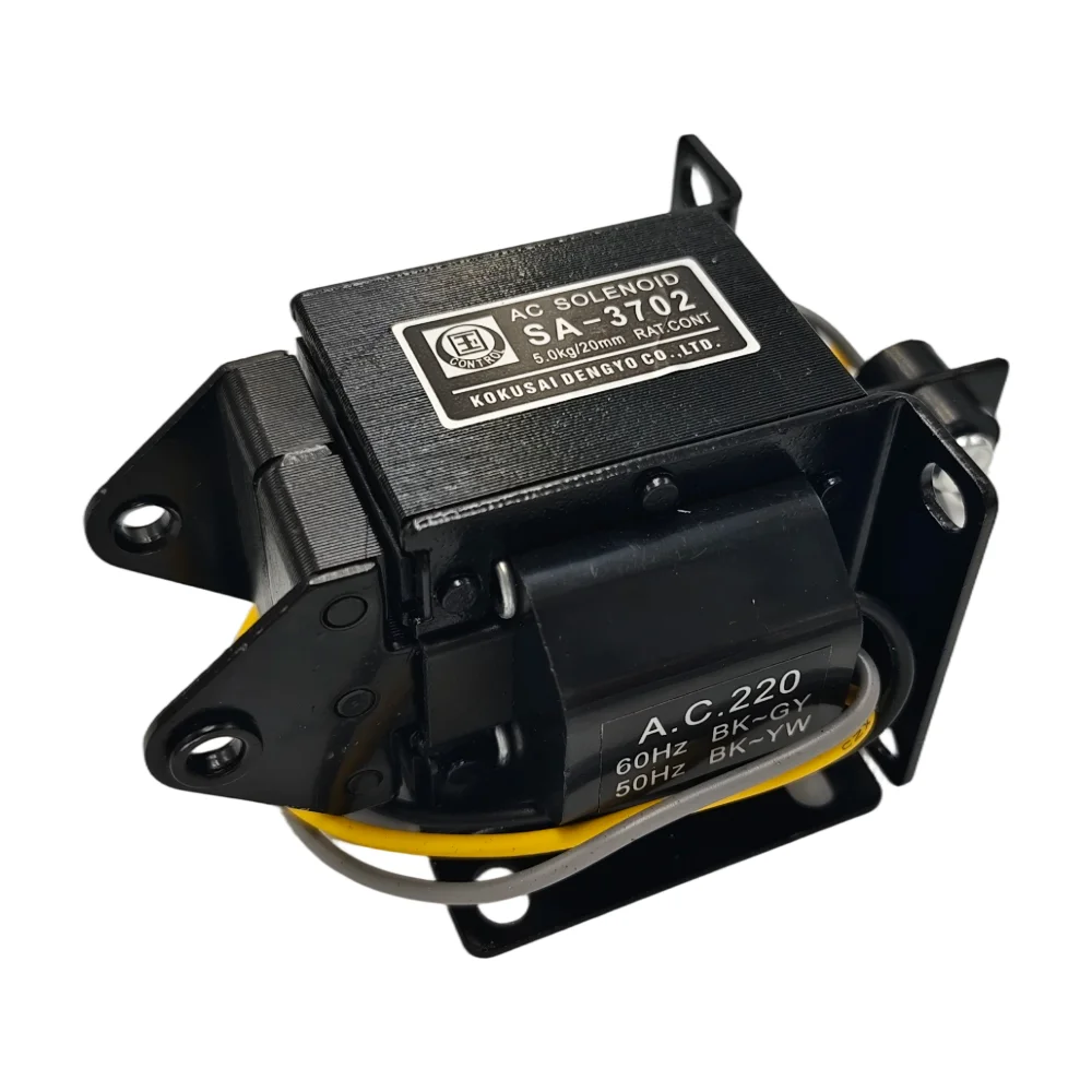 SA Series Push-Pull AC Traction Solenoid - Multiple Models Including SA-992/1092/1192/2402/2502/2602/3502/3602/3702/4502/4602