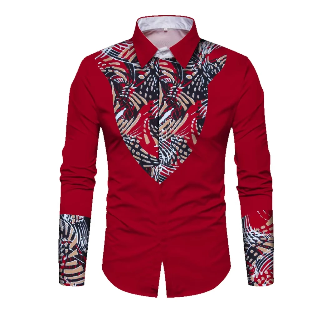 

Men's spring and autumn casual long-sleeved shirts, handsome, fashionable and versatile new top
