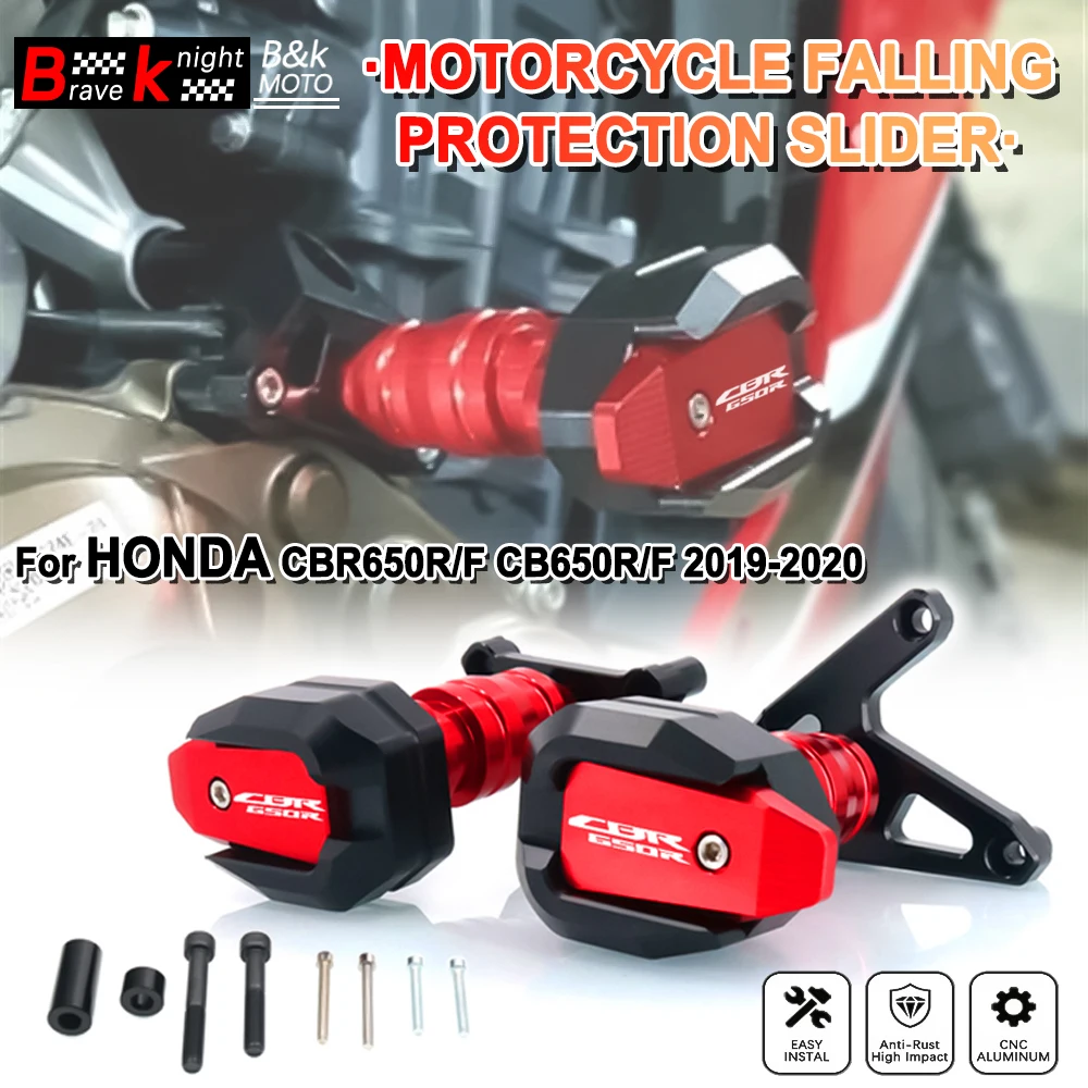 

CBR650R/F CB650R/F 2019-2020 Motorcycle Engine Protection Cover Anti-drop Crash Falling Protector Frame Guard for Honda CBR 650R