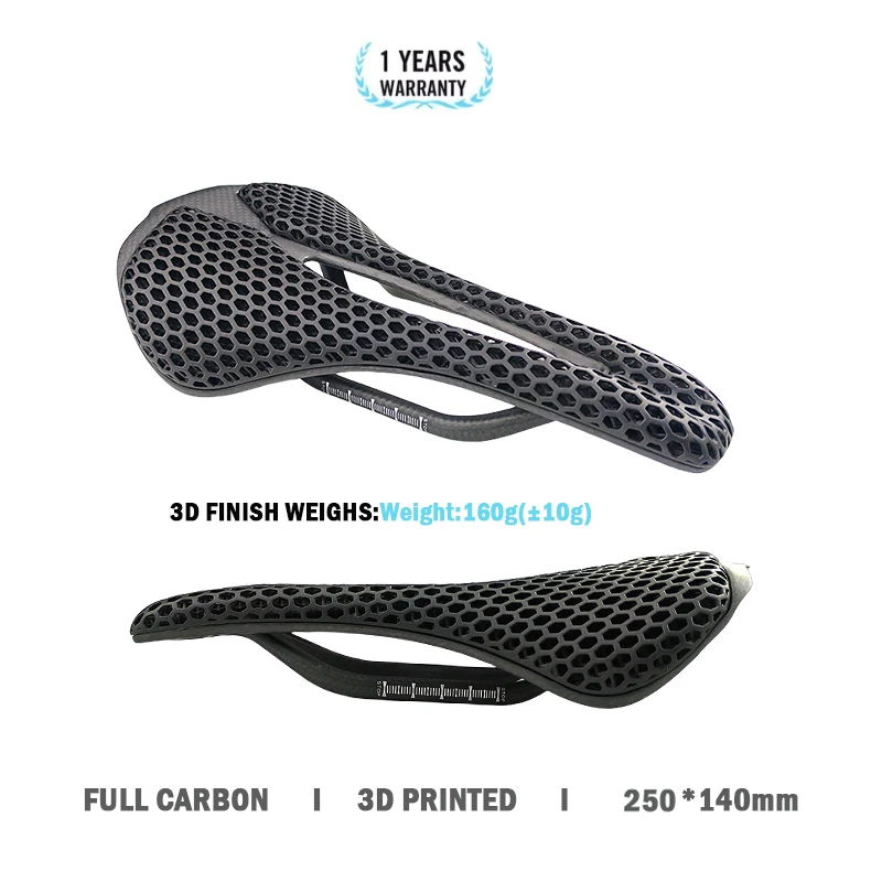 

Ultra Light 3D Printing Carbon Bicycle Saddle MTB Racing Seat Cushion Highway Bicycle Accessories