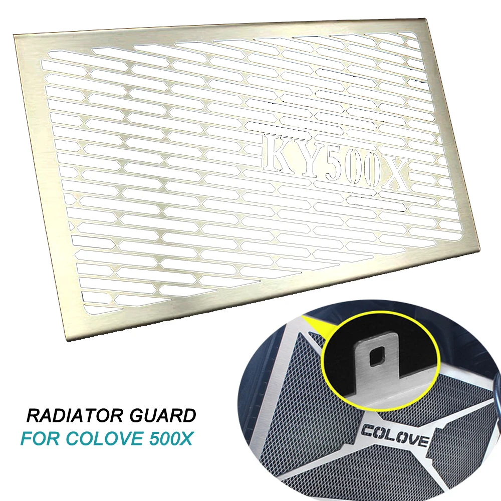 

Radiator Grille Grill Guard Cover Protector For Colove KY500X 500X Montana XR5 XR 5