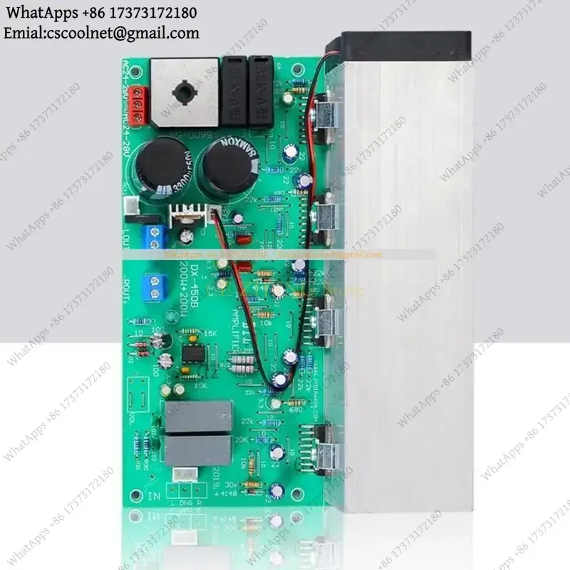 JS02 TDA7294 Dual Channel Power Amplifier Board – 2x200W, 2.0 Stereo Digital Amp Module