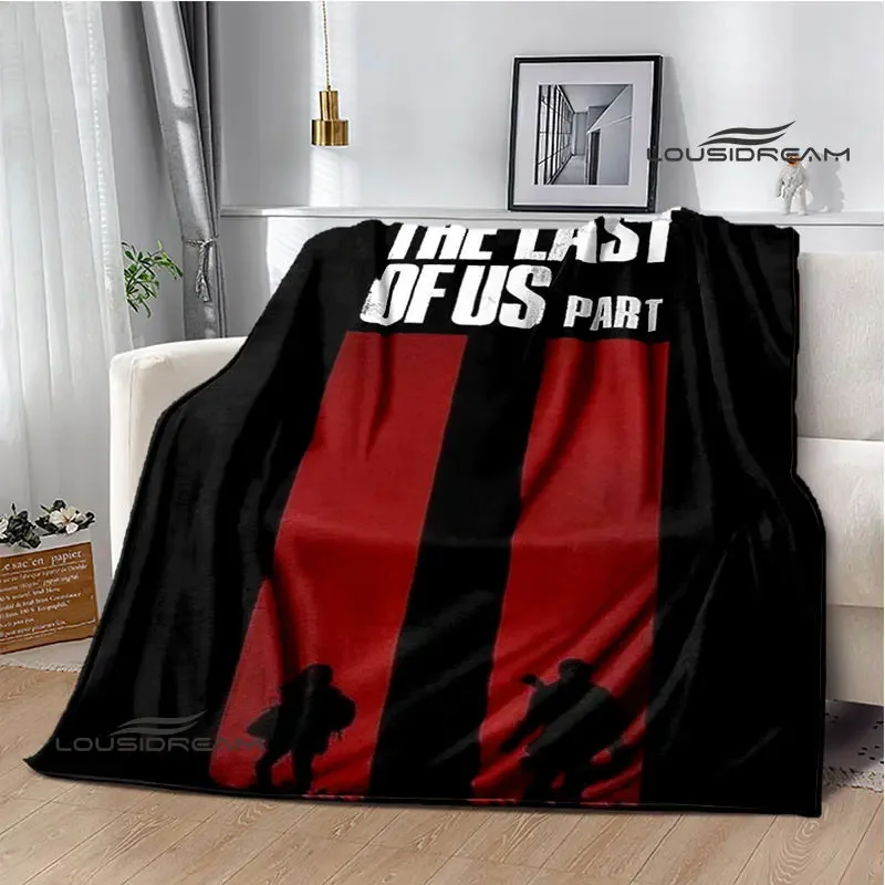 The latest movie The last of US printed blanket Beautiful blankets blankets for beds Warm blanket Picnic blanket Birthday Gift