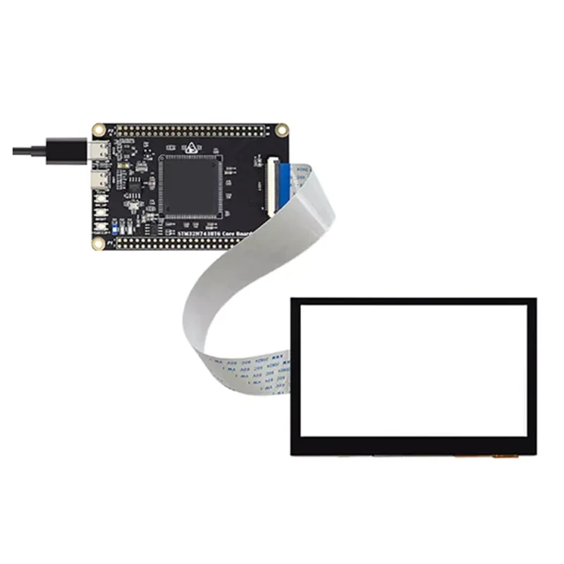 ABGI-STM32H7 لوحة نظام التطوير STM32H743IIT6 اللوحة الأساسية على متن SDRAM دعم مشروع مفتوح المصدر لـ LVGL