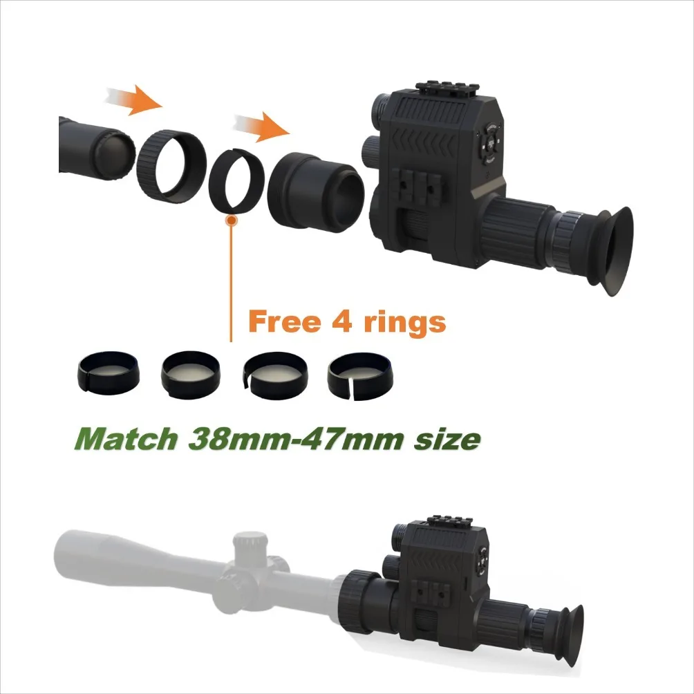 

Day And Night Monocular TelescopeMegaorei NK007 2025 Ultimate 1080P Telescope - Laser IR Night Hunting Camera For Professional H