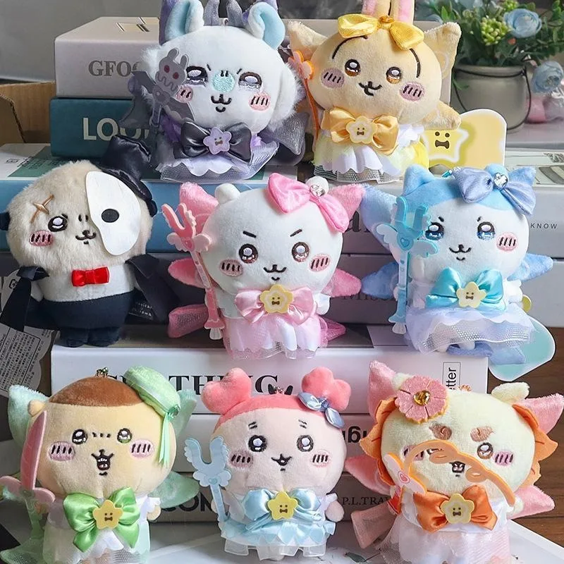 

Новая плюшевая кукла-брелок Chiikawa Hachiware Usagi в стиле аниме: модный, милый мультяшный дизайн, подарок для студентов, создающий ощущение роскоши