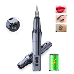 Wireless Tattoo Machine Pen Professional Micropigmentation Semi-Permanent Makeup Tattoo Device for Eyeliner Lips Eyebrow