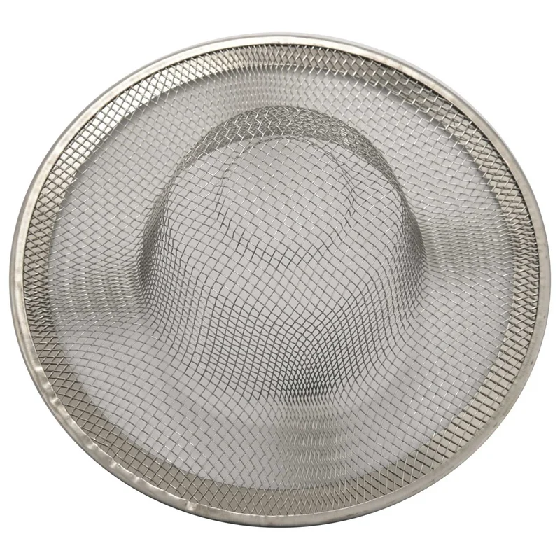 6Pcs Kitchen Bathroom Sink Mesh Strainer Stainless Steel, Large Medium And Small (Pack Of 6)