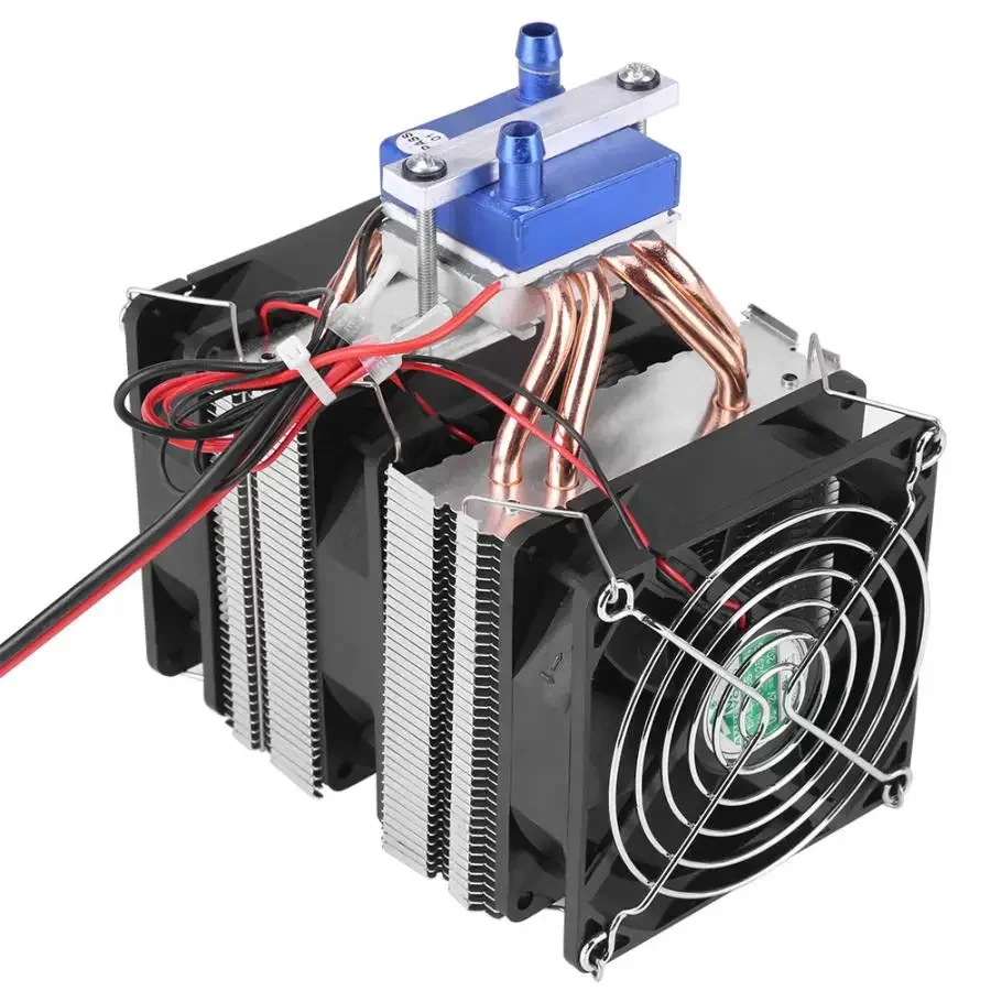 

DC12V Thermoelectric Cooler Semiconductor Refrigeration Water Chiller Cooling Device for DIY Mini Fridge