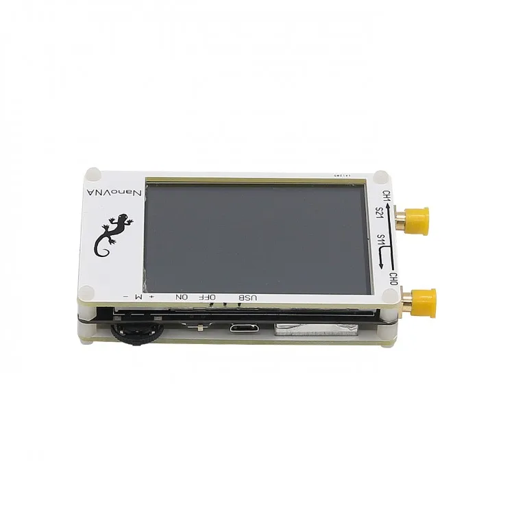 NanoVNA Vector Network Analyzer 50KHz-900MHz HF VHF UHF Antena Analyzer 2.8" Layar LCD