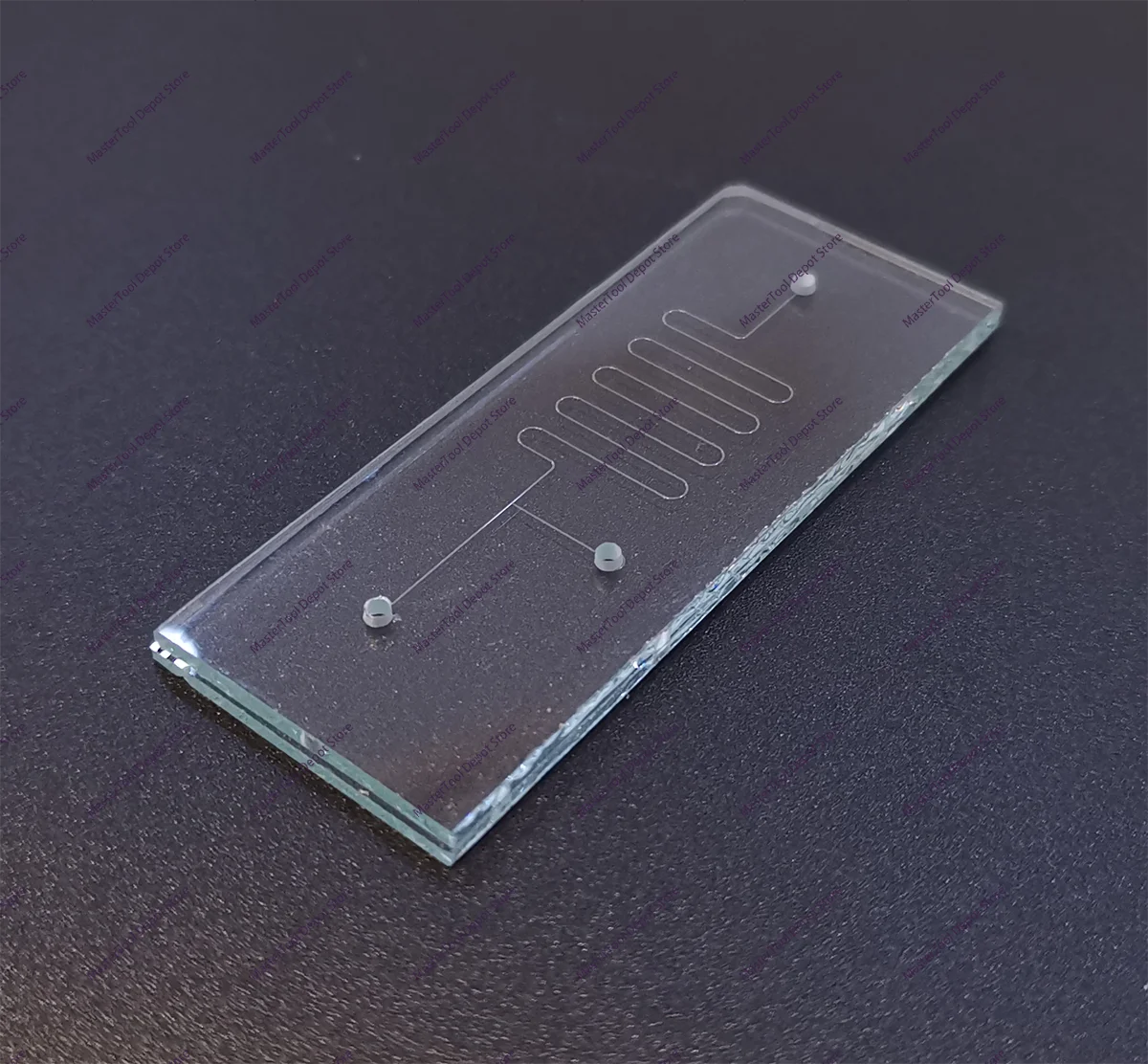 Microfluidic Glass Microsphere Droplet Chip, Flow Focusing Water-in-oil Microsphere Droplet Generator