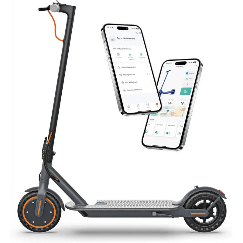 AQElectric ,350W/500W Motor,Max 21/23/28 Miles Range,19/21 Mph Top Speed,8.5''/10'' Tires,Dual Braking,Kick Scooter,2 Whe