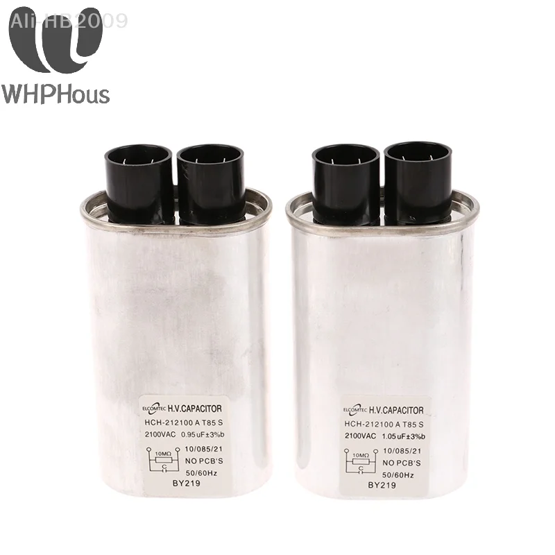 1PCS For Microwave Oven Capacitor Parts 0.85uF / 0.9uF / 0.95uF / 1.05uF / 1.08uF Microwave Oven High Voltage Capacitor