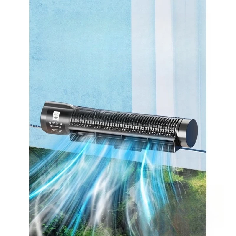 

Fish tank cooling automatic temperature control fan refrigeration rod frequency conversion heat dissipation coral tank sea