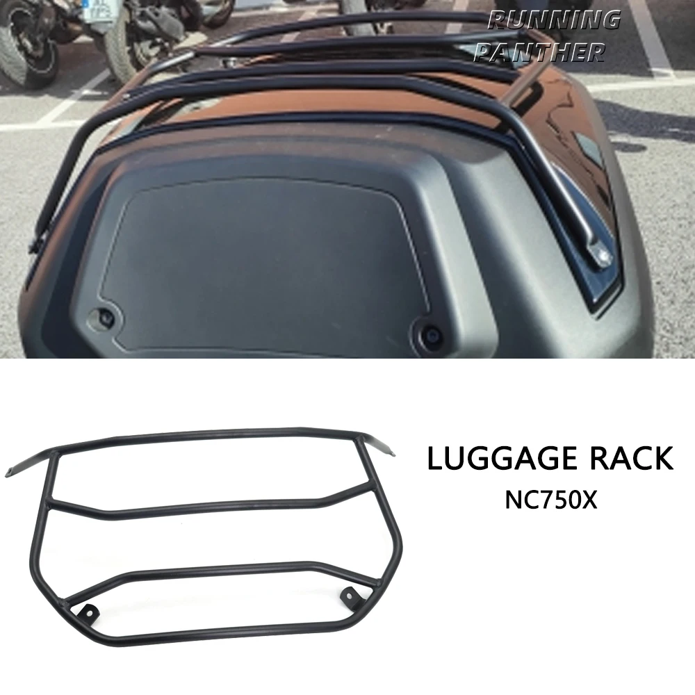 NC750X New Motorcycle Rear Trunk Luggage Rack Rail Tour Pack Carrier Trunk Rack Top Case For Honda NC750X NC 750 X 2022