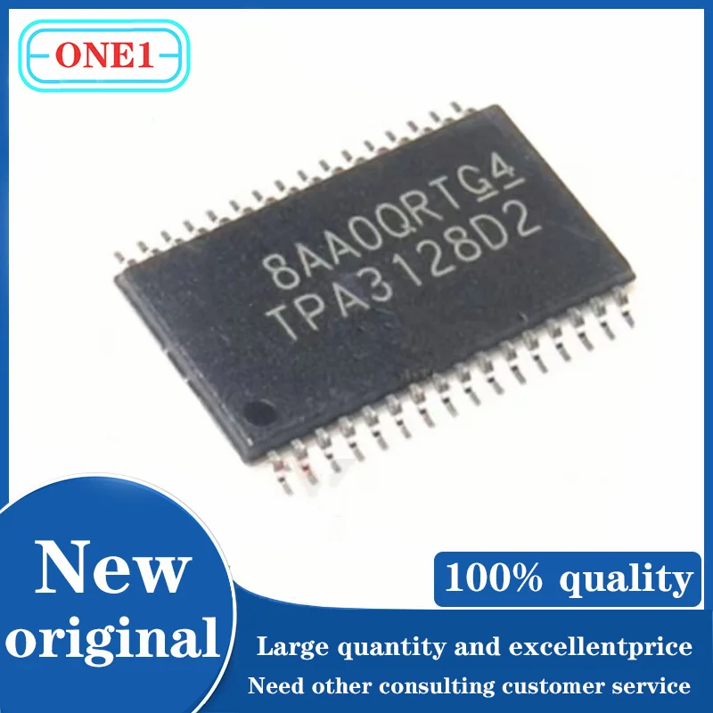 

1PCS/lot TPA3128D2DAPR TPA3128D2D2 IC AMP CLASS D STER 30W 32HTSSOP IC Chip New original