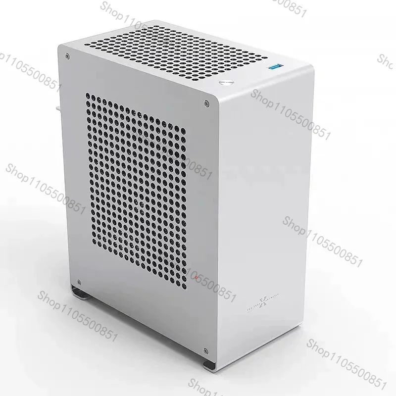 A1p all-aluminum simple A4 ITX mini chassis single display 1u power supply portable backpack host