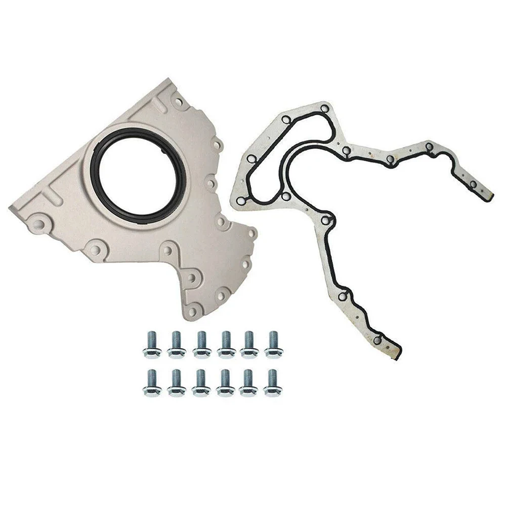 Engine Rear Main Seal Cover Kit 12639250 For Hummer H2 H3 Cadillac Escalade 5.3L 6.0L 6.2L V8