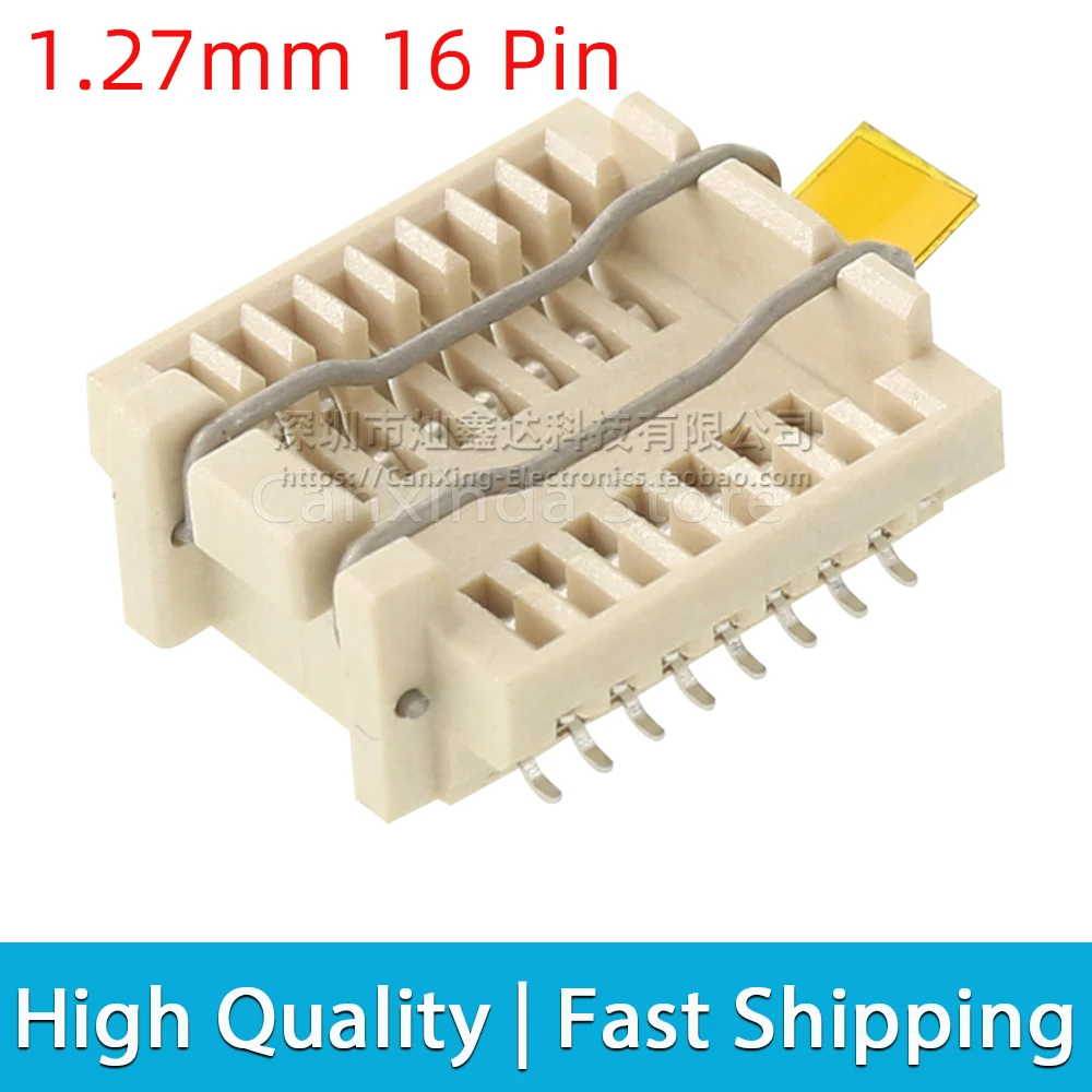 2pcs G6179-07 SOP16 SOIC16 16 Pin Pitch 1.27mm SPI BIOS Socket Wide Body 16P Flash Test Stand Programming Connector Burning