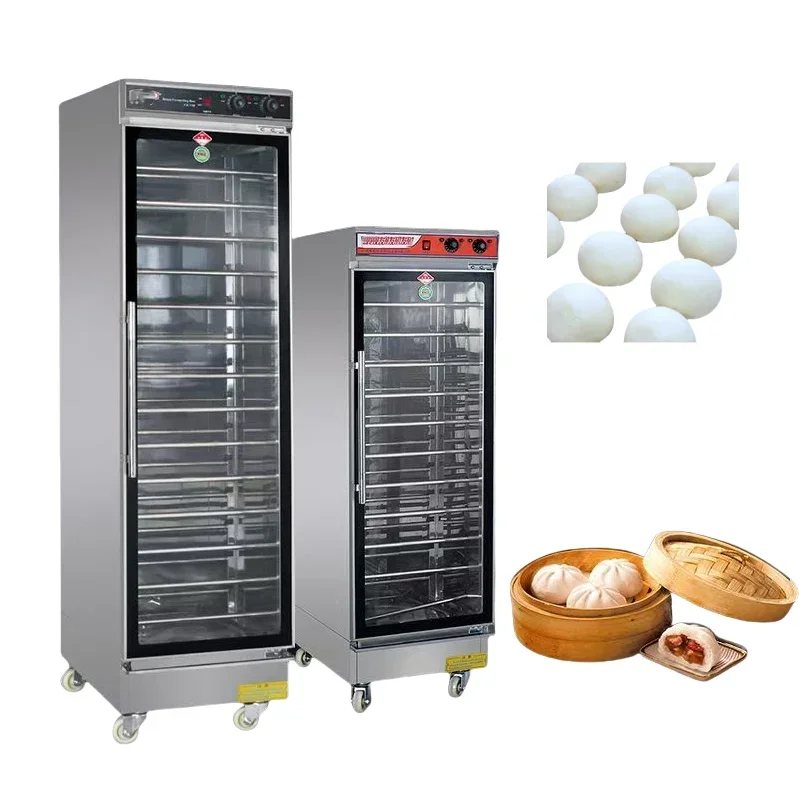 Trays Bread Toast Dough Proofer Bakery Cabinet Proofer Refrigerated Frozen Fermentation Box Pizza Dough Dessert Baking - view 4