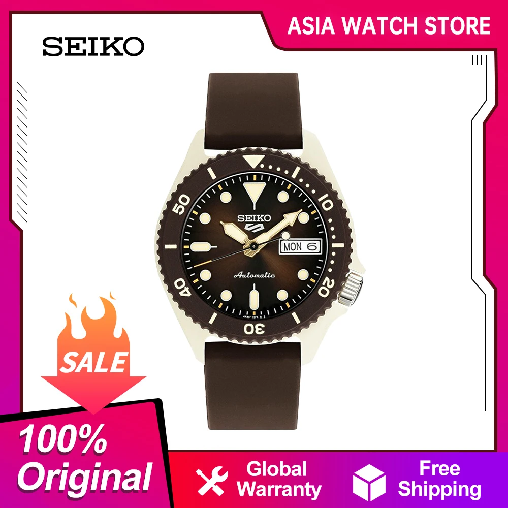 New SEIKO 5 Original Watch Men Automatic Mechanical Watches Japanese 10bar Waterproof Luminous sports Watch For Men