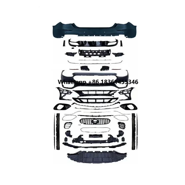 

Factory Sales 2021-2025 W223 Upgrade S63 Style Bodykit Side Skirts Rear Bumper Diffusers Grille Bumpers Body Kits For