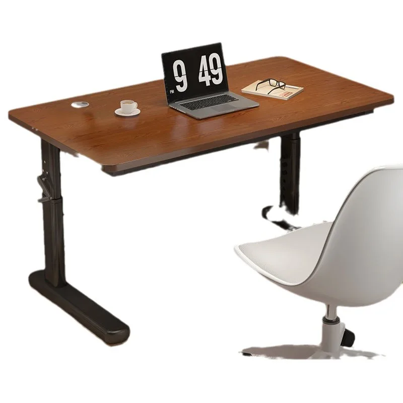 Lifting computer office desk Student home writing desk Light luxury learning