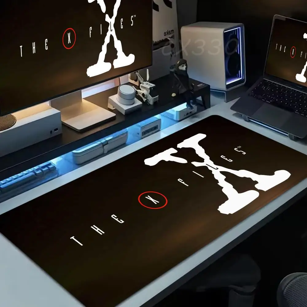 The X Files I Want To Believe Mouse Pad Large Computer Mousepad Office 1000x500mm XXL Pc Gamer Non-slip Rubber Keyboard Deskmat