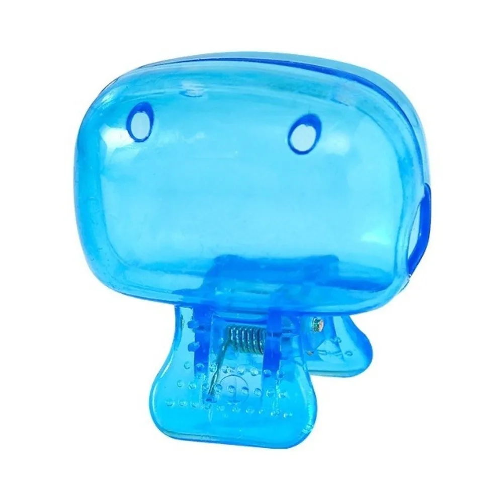 2pcs Portable Plastic Toothbrush Holder Washable Cute Toothbrush Head Cap Protective Durable Toothbrush Case Travel Use