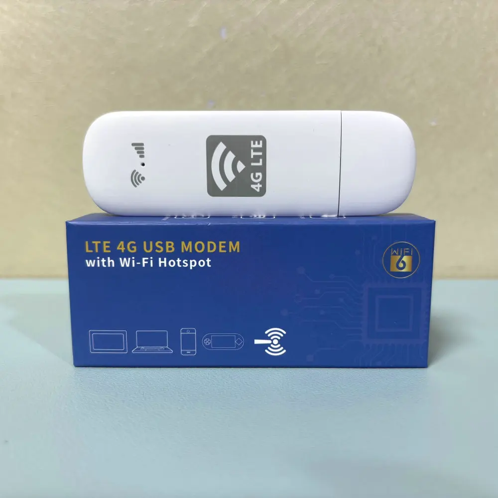 SIMカードスロット付き4G WIFI6ドングル LTEモバイルホットスポット ポケットWIFI バンドロック グローバルU8