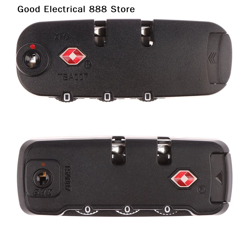 3 Digit Password Combination For TSA Security Fixed Lock Cupboard Cabinet Locker Padlock Travel Bag Suitcase Luggage Accessories