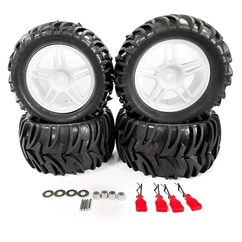 for 1/10 1/12 RC Cars WLtoys 144001 124019 124018 124017 124016 Large Tires Widening Tires  RC Car Upgrade Wheel Spare Parts