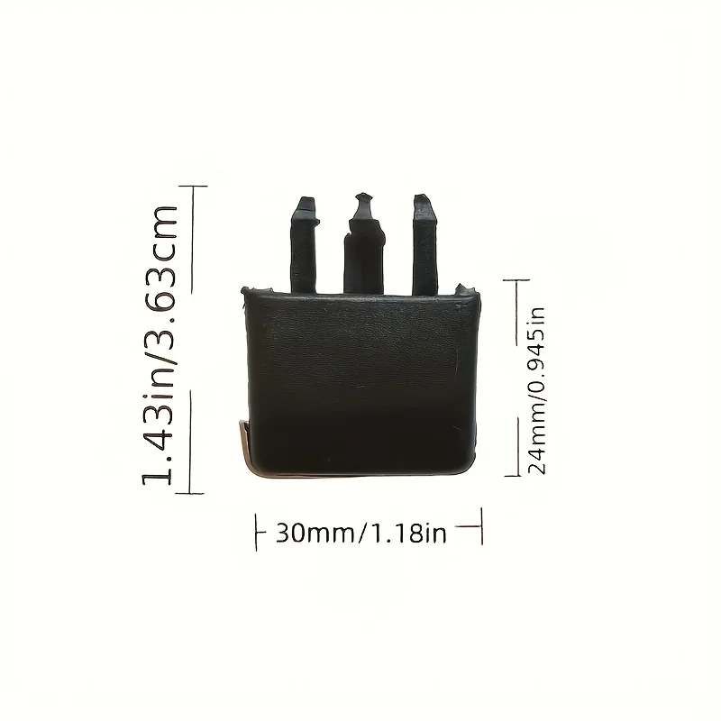 6PCS Universal Car Air Vent Knob Air Conditioning Blade Adjustment Clip Vent Slider Fit For Toyota Corolla Auto Replacement Engi view 5