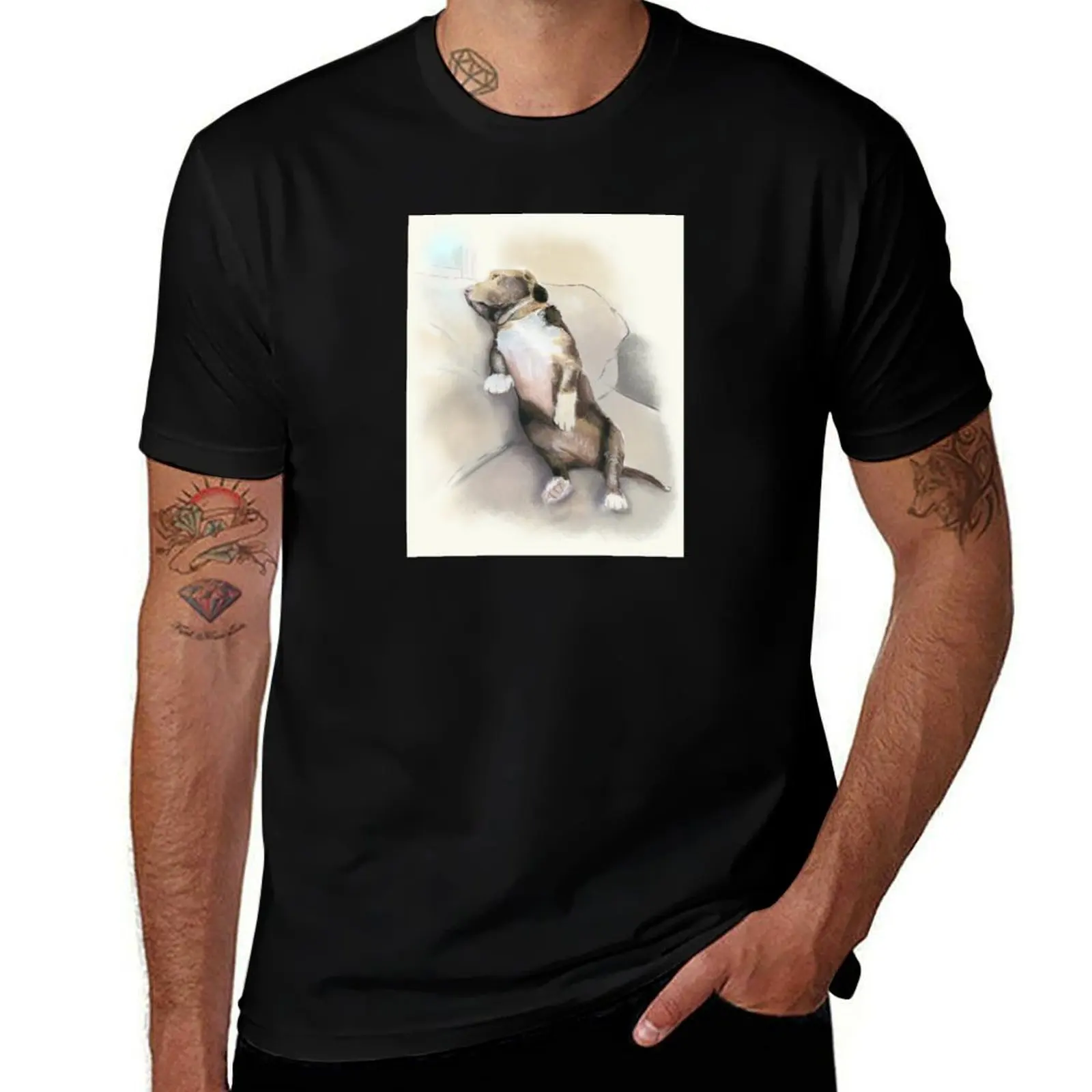 

Hankasaurus T-Shirt t shirts for man cotton t shirt custom print T-Shirt
