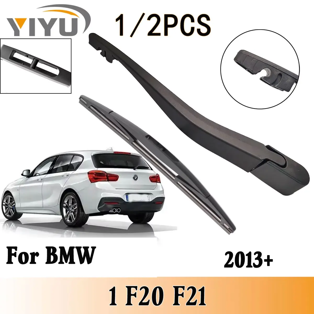 

1/2 шт., комплект рычагов стеклоочистителя заднего стекла для BMW 1 F20 F21 2013 +, аксессуары для щеток заднего стекла лобового стекла