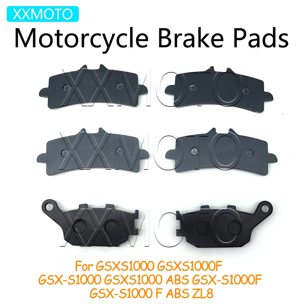 

For Suzuki GSXS1000 GSX-S1000 ABS GSX-S1000 GSX-S1000 ZL8 GSXS 1000 1000F 2015-2021 Motorcycle Front Rear Brake Pads Accessories