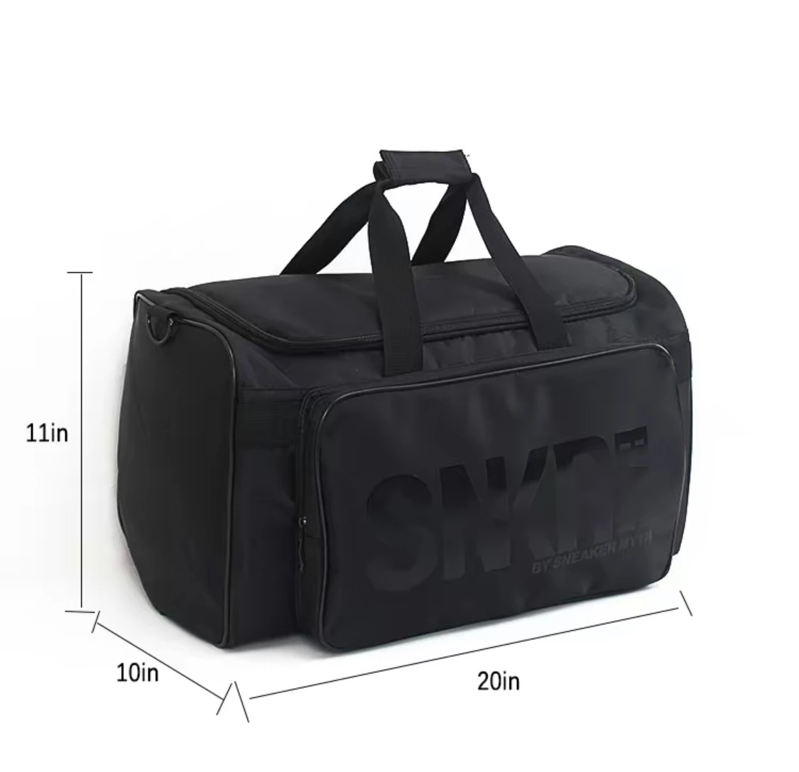 Men's Gym Bag Women's Sneaker Travel Organizer MultifunctionalSports Fitness Multifunctional Duffel Bag Shoe Bag with 3 Adjustab