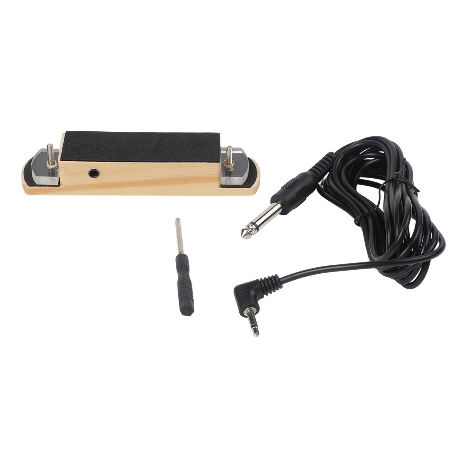 For Steel String Instruments Guitar Volume Control Wooden Acoustic Guitar Pickup Live Performance Volume Control Feature