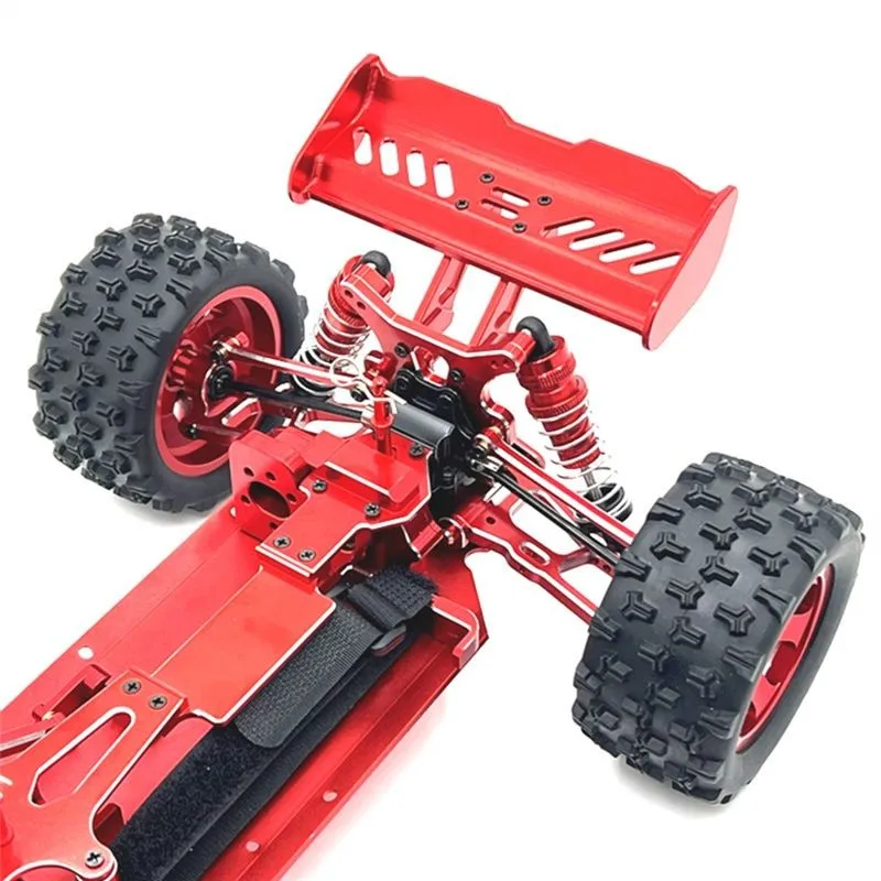 For Wltoys 1/14 1/12 Scale RC Car AM-X12 144001/144010 144016 124007 Riaario Riiario 14001R 14001T Upgrade Tail Wing Bracket Kit