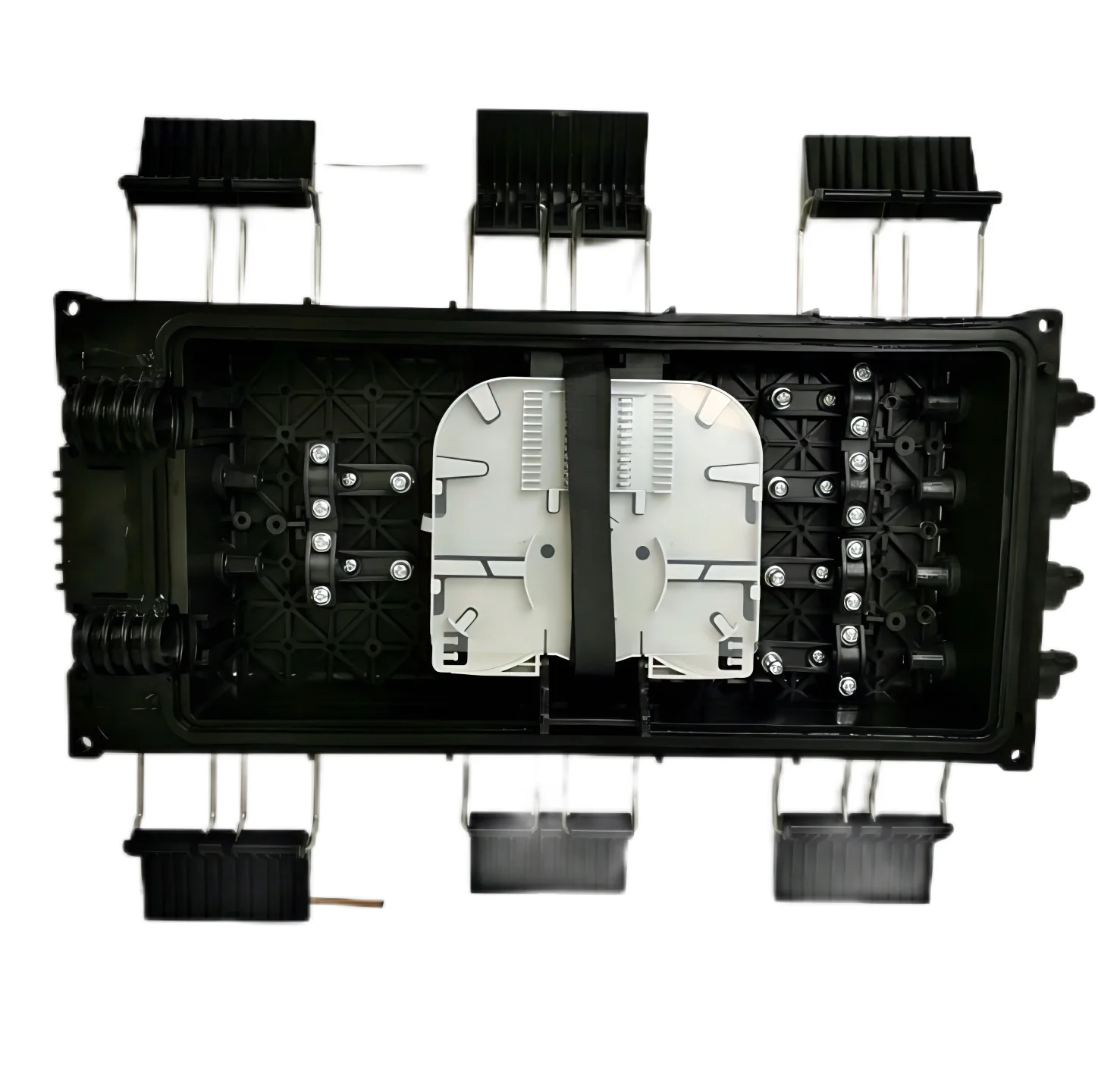 KEXINT 16core Optic Fiber Box Odp 16 Core 2 In 2 Out Splice Closure BoxOutdoor Fiber Optic Ftth Optic Fiber Cable Distribution