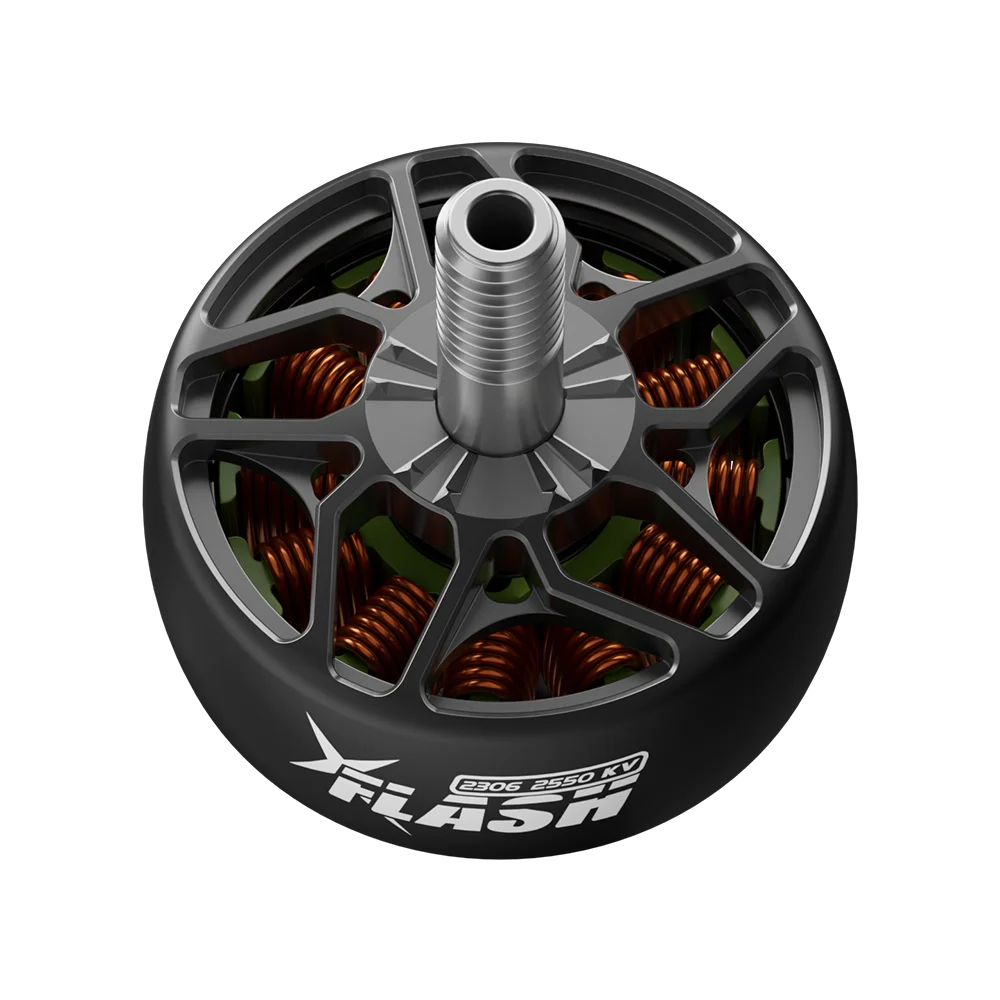 

Бесколлекторный двигатель FlyFishRC Flash 2306 1750KV 2550KV черный для FPV-дронов, совместим с 5-6-дюймовыми пропеллерами