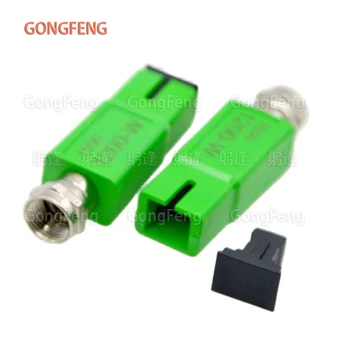 10pcs New Fiber optic receiver, passive photoelectric converter, FTTH CATV single fiber optic receiver Free shipping Brazil