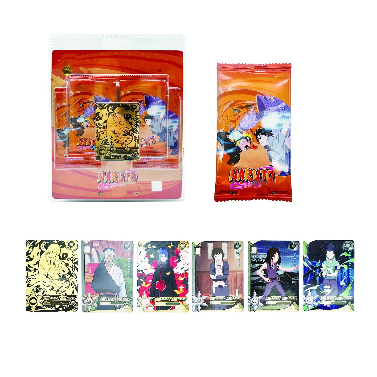 KAYOU Authorized the Will of Fire Naruto collection card flash card gold card new series of whole box collection card gift blood