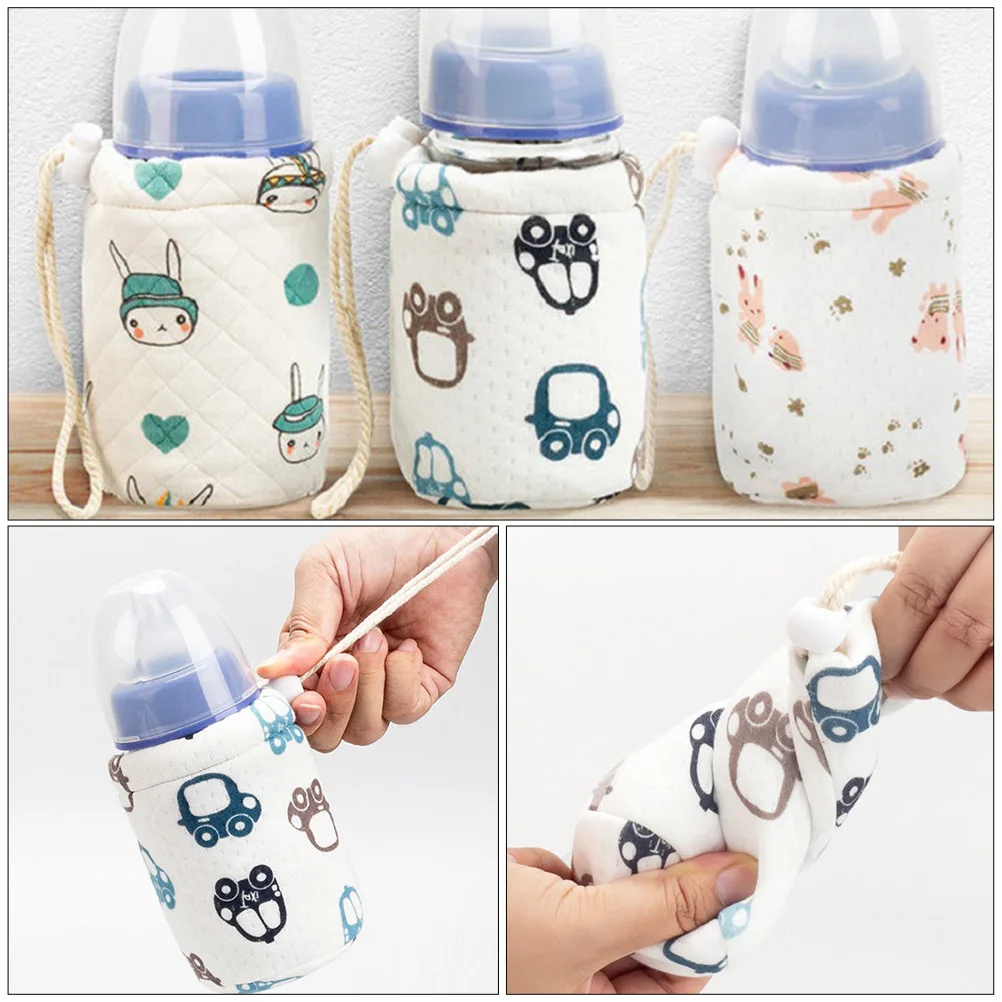 

Milk Insulation Bag Portable Baby Bottle Cover Thermal Pouch For Outdoor Feeding Milk Bottle Holder Insulated Nursing Bag