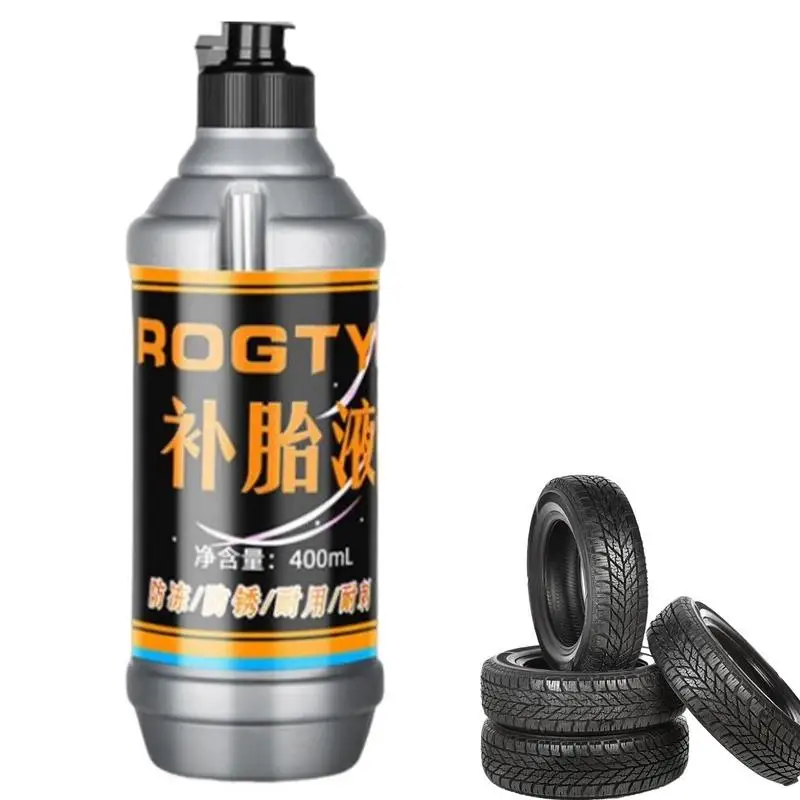 Tire Inflator 400ml Efficient Sealing Thru-Core Urgent Tire Sealant Small Medium Wheeled Road Vehicles car accessories