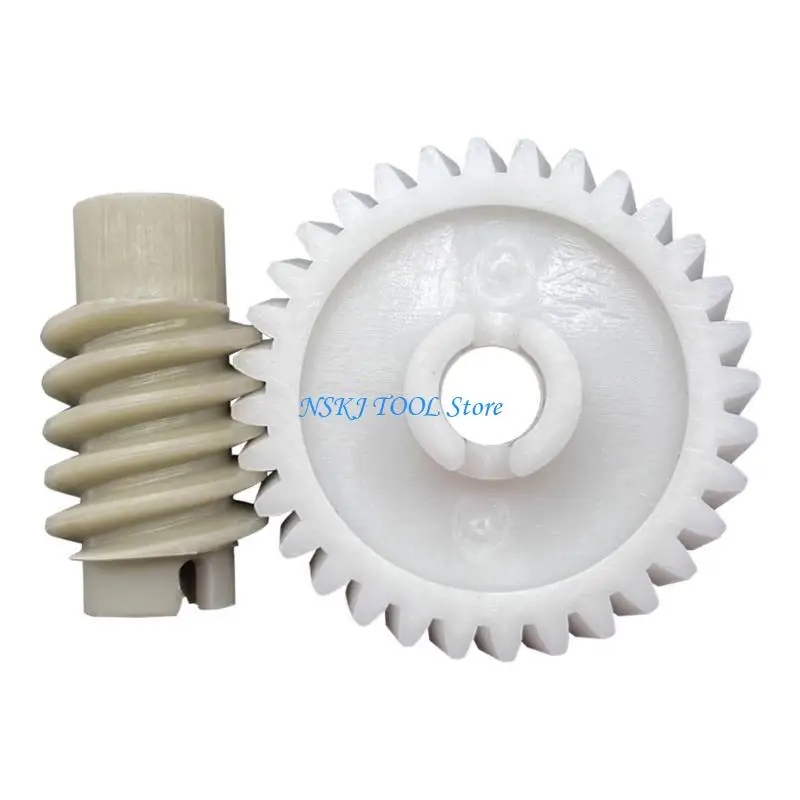 L8RC Efficient Plastic Gear Spirals Set for Garage Door Maintenance and Upkeeps